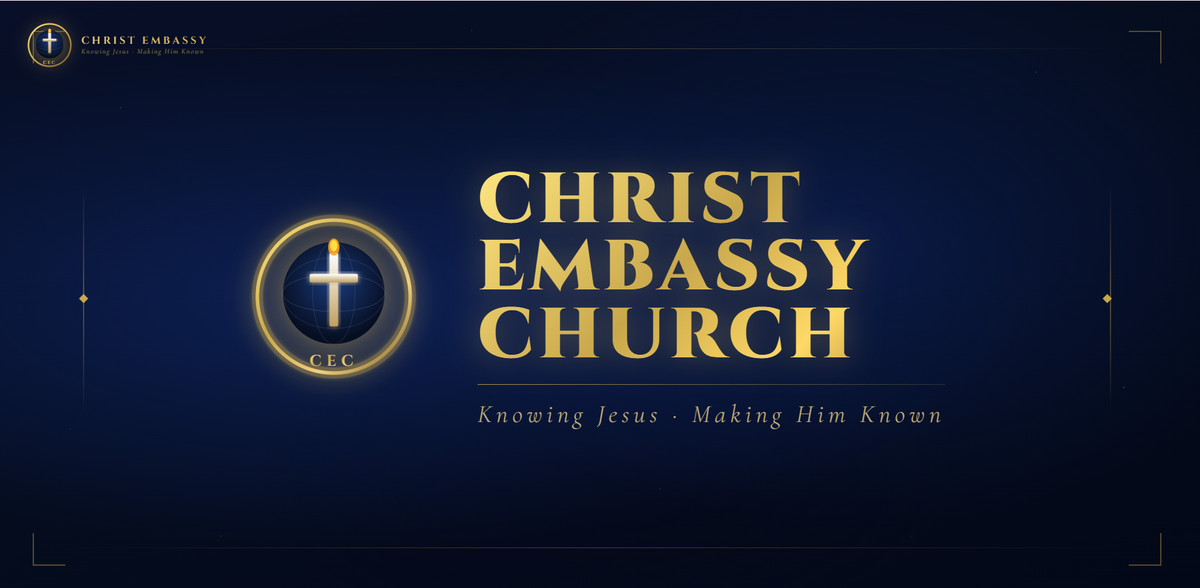 Welcome to Christ Embassy Church - We are all about Knowing Jesus and making him Known.